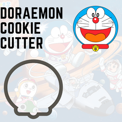 2.png Cortador de Galletas Doraemon