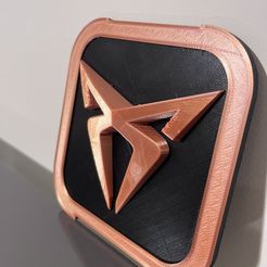 1.jpg 3MF-Datei KEYCHAIN CUPRA・Design für den 3D-Druck zum Herunterladen