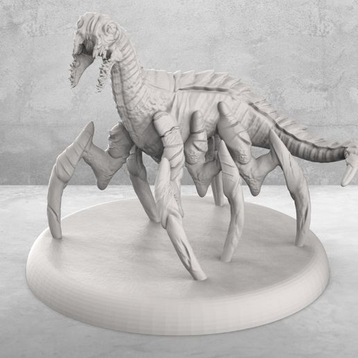 🎲 Insectoid - Tabletop Miniature・ STL File for ・Cults