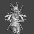 4.jpg ALISA BOSCONOVITCH -TEKKEN 7 taunt pose ARTICULATED *optional Chainsaws! HI-Poly STL for 3D printing