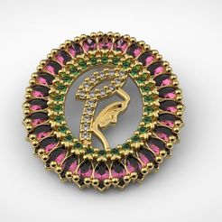 13.jpg Archivo STL gratis PINGENTE PENDANT NOSSA SENHORA APARECIDA・Plan imprimible en 3D para descargar