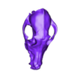 Wolf_Skull2021.stl Crânio de lobo cinzento