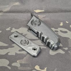 20201017_122430.jpg STL file CYMA CM052 PISTOL GRIP AND LOWER KIT・3D print design to download