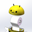 003.png STL file tissue box-bee flapping wings・3D print model to download