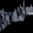 Gothic-Sci-Fi-City-Streets-1-Mystic-Pigeon-Gaming-2.jpg Gothic Hive Sci Fi City Scatter Terrain Pack A