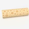 Captura-de-ecrã-2023-08-21-190856.jpg Snowflake Christmas Texture Roller for Clay