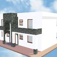 Casa-25b.jpg HOUSE 25 REALISTIC 3D MODEL MODERN HOUSE, BY SONIA HELENA HIDALGO ZURITA
