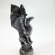 silver_queen_3.jpg Fichier STL Dragon Chess ! Alien Beauty Dragon (La Reine)・Objet pour imprimante 3D à télécharger