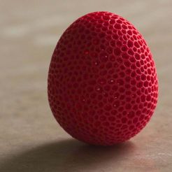 IMG_9834_voronoi_egg.jpg Бесплатный STL файл Voronoi Egg Ornament・Модель 3D-принтера для загрузки