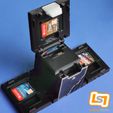 6_C.jpg 3D file Nintendo Switch Cartridge Storage Boxes - Christmas Bundle・3D printable model to download