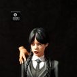 3D file WEDNESDAY ADDAMS UNIFORM GIRL CHARACTER 3D PRINT 🧛・3D printing  idea to download・Cults
