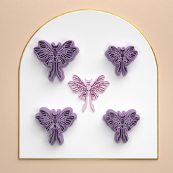 Presentacion-etsy-Frontal.png Fichier 3D Coupeur d'argile polymère *4 tailles 2 versions de coupe/papillon magique Astral/eulitec.com/cc-copyrighted-license・Design à télécharger et à imprimer en 3D