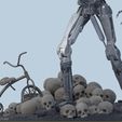S-73.jpg Terminator T-800 Endoskeleton Salvation Diorama T2 Improved Version