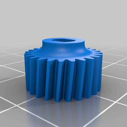 Honda Jazz / Fit folding mirror gear - 3D model önizlemesi