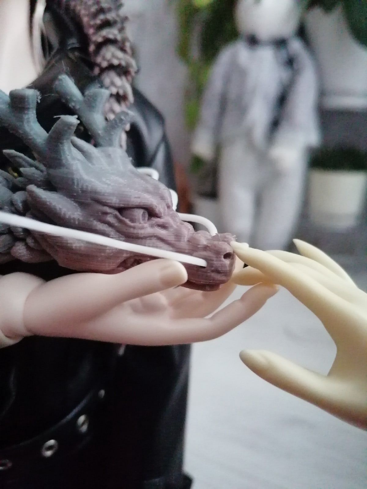Работа Шарнирный дракон, напечатанная в формате 3D • Сделано на 3D ...