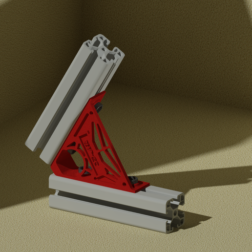 4040 bracket 60 deg