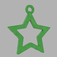 52.png Hollow christmas star X76