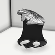 tope para libros star wars (~recovered)3.png 3D file book holder star wars - millennium falcon・3D printing design to download