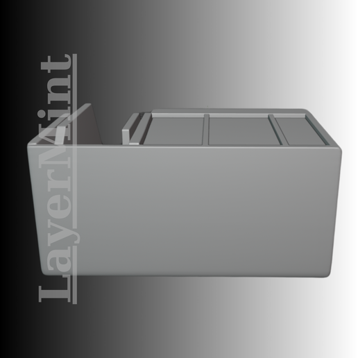 ETSY-2.png Desk Organizer with Drawers and Book Holder – 3D Printable STL File