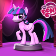 Twilight-Sparkle3.png Twilight Sparkle - Little Pony 3D print model