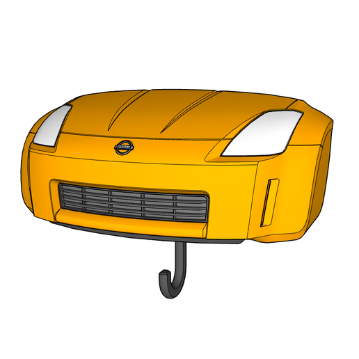 🔑 350Z Key Holder・ STL File for 3D printing・Cults