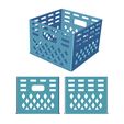 Cults-view4.jpg Milk Crates, adorable old-fashioned storage boxes, 3 sizes, desk or drawer organization, gift boxes, print your own set