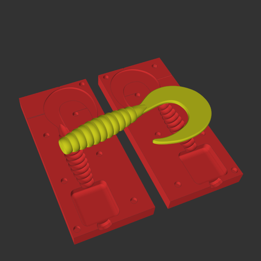 Mann's Twister 160mm Custom — Injection Mold (FDM Optimized, Single Cavity)