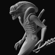 alien-pose-3.png Xenomorph big chap pose #3