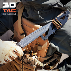 3DTAC_TBX_Cover.png STL file 3DTAC / TBX (Training Blade MK.X) Prop・3D print design to download