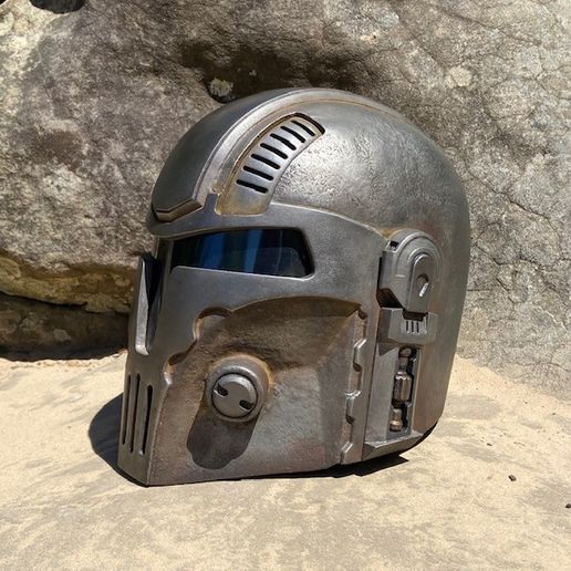 15.jpg The Mandalorian post apocalyptic helmet UPDATE