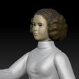 ScreenShot510.jpg Star Wars .stl Princes leia .3D action figure .OBJ Kenner