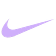 Nike Logo(Right Half).STL Nike Logo