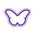 Mariposa- 20mm.stl Polymer clay / Butterfly shape cookie cutter pack