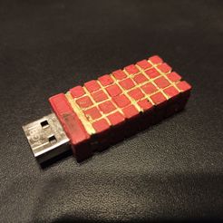 image002.jpg Fichier 3D gratuit Terminator T800 CPU Chip USB Case・Modèle pour imprimante 3D à télécharger
