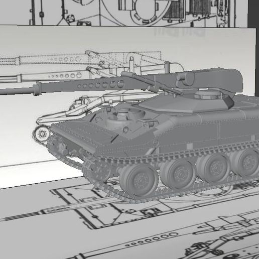 ELKE.jpg Char américain AAI RDF Block 2 "Elke" 1/100