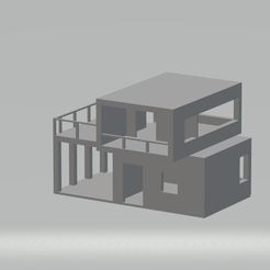 house.jpg Fichier STL maison moderne・Objet pour imprimante 3D à télécharger