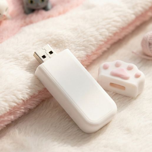 usb flash drive case: cat's paw