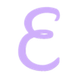 E.stl Letters and Numbers DISNEY Letters and Numbers | Logo