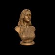 30.jpg Gigi Hadid portrait sculpture 3D print model