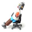 homero-esclavo3.jpg 3D file Homer simpson i work hard for the money replica homer simpson・3D print object to download