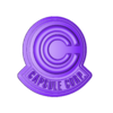 Capsule Corp Logo.stl Capsule Corp - Dragon Ball - 3D Logo