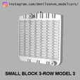 04.png Radiator for 60s and 70s Small Block Muscle Cars in 1/24 1/25 scale