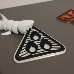 IMG_20230329_181114.jpg Fichier STL gratuit Dessous de verre Badge Cults/Cults badge coaster/Posavasos insignia de cultos・Objet imprimable en 3D à télécharger