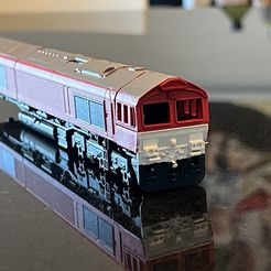 Набор для создания высокодетальной модели Локомотив класса 66 H0