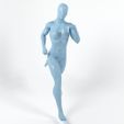 1.jpg Low Poly running girl