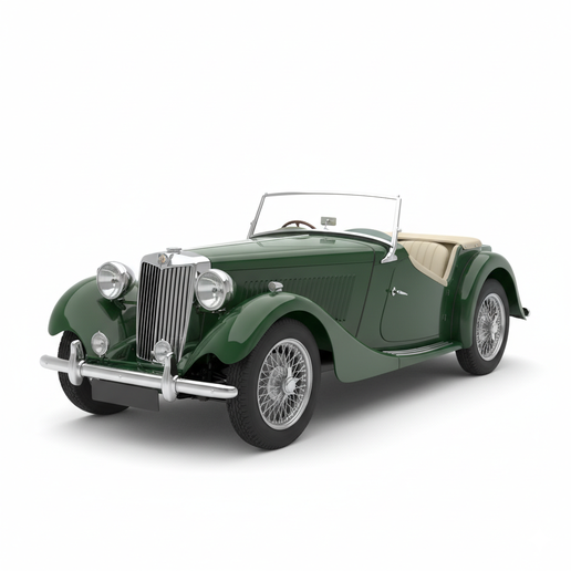 MG TA Midget (1936) resin car STL, 2000s tuner car STL, lowered car STL, high detail car STL, custom wheels car STL, convertible STL, drag car STL, formula car STL, car display model, car workshop STL, post apocalyptic car STL, supercar STL, 1:10 car STL,