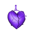 Free STL file Art Name - Holding Broken Heart 🎨・3D printer model