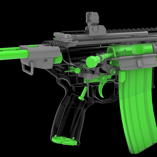 🔫 SIG MCX・ STL File for 3D printing・Cults