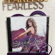 speak-now-cd.jpg Taylor Swift CD wall mount - Speak Now Album - Plus 2 bonus files!