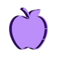 Apple.stl Книжная полка Apple
